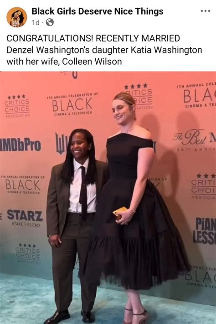 Is Katia Washington a lesbian?