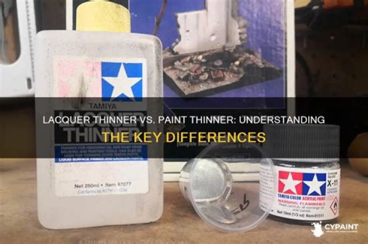 Is lacquer thinner and paint thinner the same?
