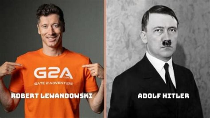 Is Lewandowski related to Hitler?