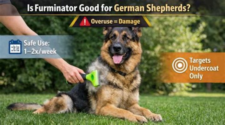Is the FURminator bad for German shepherds?