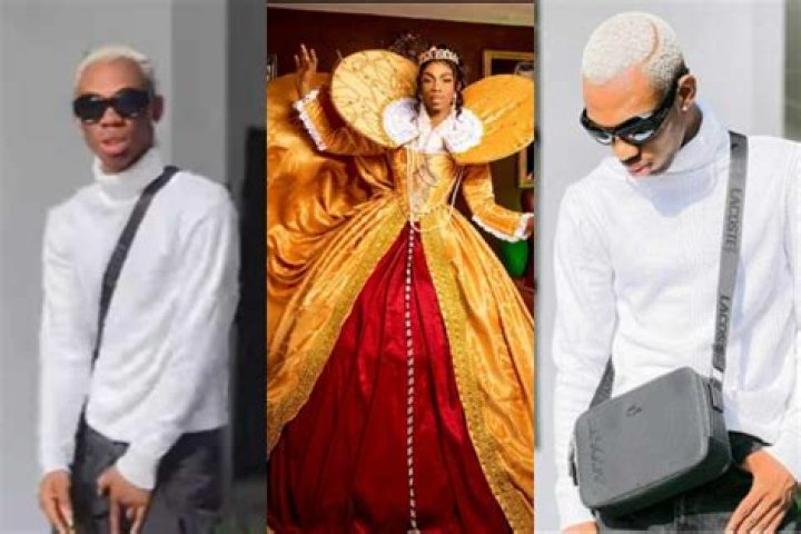 
James Brown Obialor has explained why he chooses to dress as a woman 