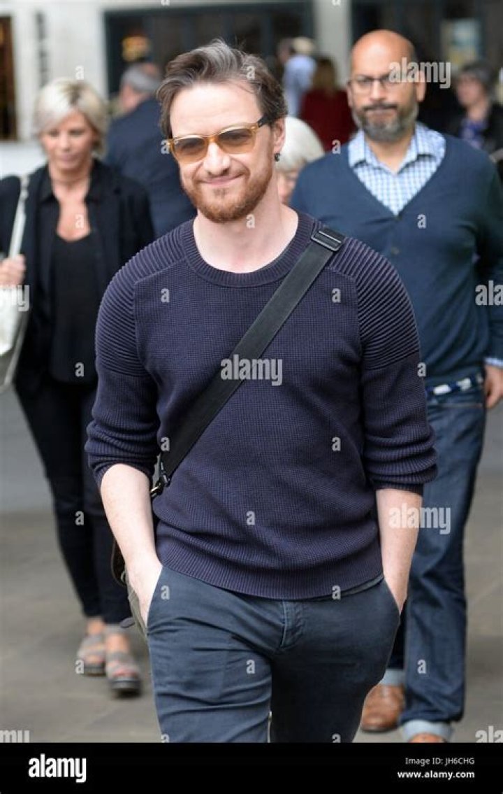 James McAvoy sighting at BBC Radio 1