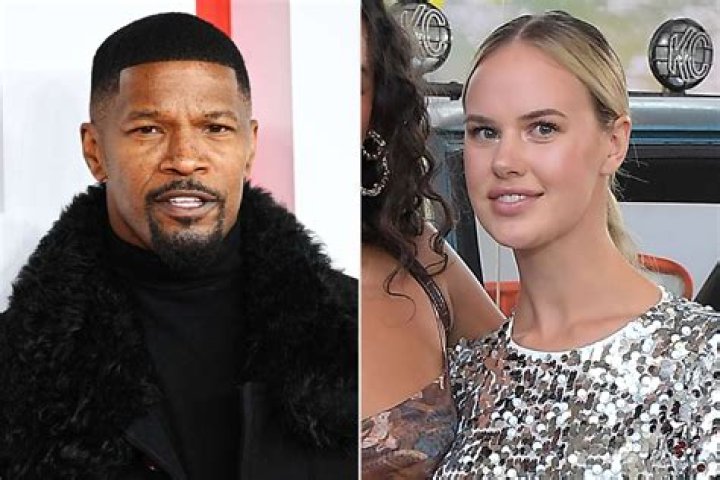 Jamie Foxx Makes Friends With Security?