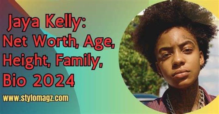 Jaya Kelly Bio (Wiki) 