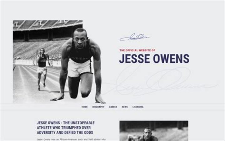 Jesse Owens - Trivia, Family, Bio