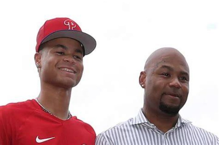 
Justin Crawford And Dad Carl Crawford Age Difference, Phillies Outfielder 