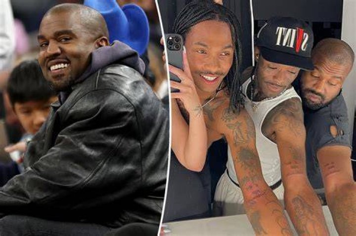 
Kanye West Gets Matching Tattoos With Lil Uzi Vert And Steve Lacy 