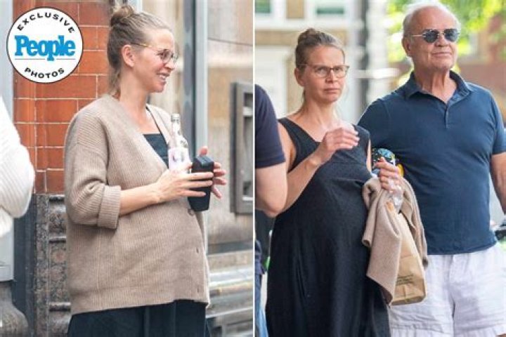	Kelsey Grammer’s 32 year-old fourth wife is pregnant with twins	