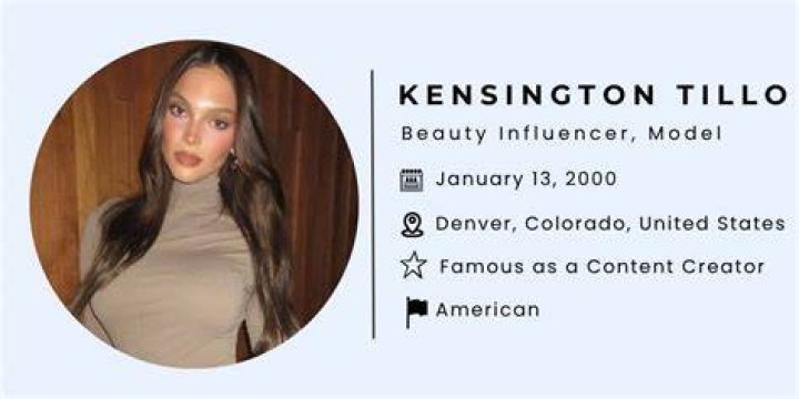 Kensington Tillo - Age, Family, Bio