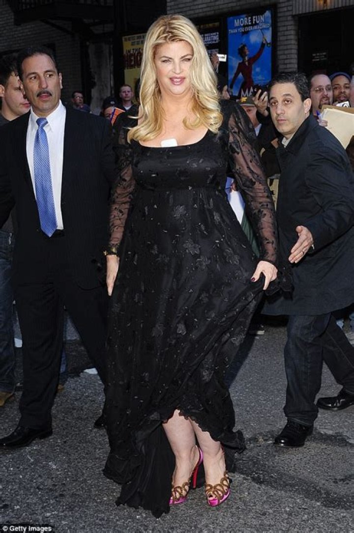 Kirstie Alley admits she gained 83 pounds