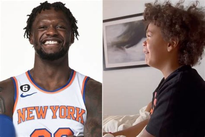 Kyden Randle, Julius Randle’s Son Was In Tears After Knicks Loss