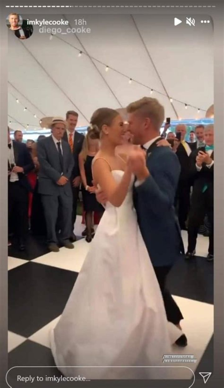 Kyle Cooke and Amanda Batula are officially married!