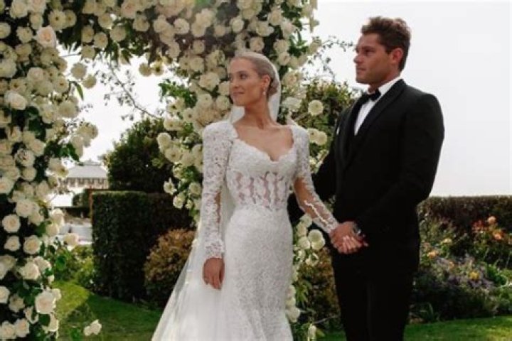 Lady Amelia Spencers and Greg Mallett married in a Mountain wedding ceremony