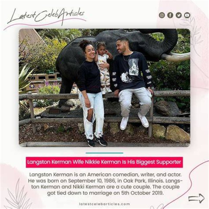 
Langston Kerman Wife Nikkie Kerman Is His Biggest Supporter 