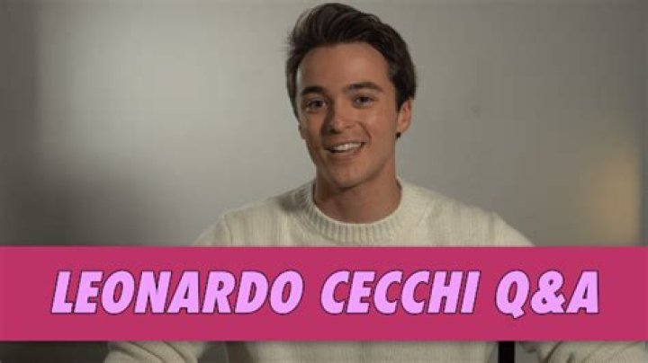 Leonardo Cecchi - Age, Family, Bio