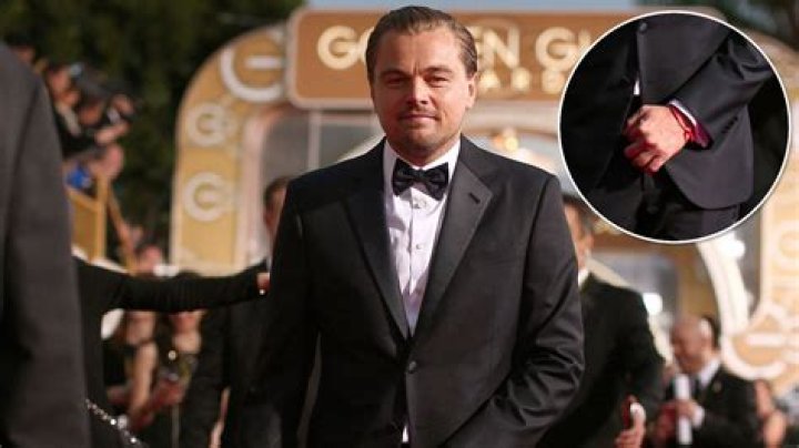 Leonardo DiCaprio’s red string is not for Kabbalah, it’s for Buddhism