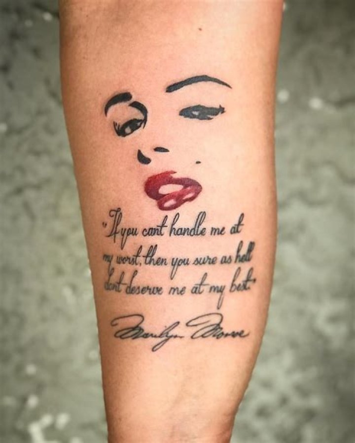 Lindsay Lohan gets Marilyn Monroe quote tattoo; might ‘pull a Britney’