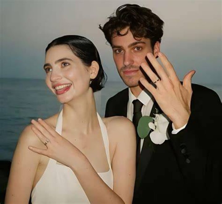 Louis Thornton and Meadow Rain Walker are officially engaged! Louis Thornton-Allan and Meadow Rain Walker
