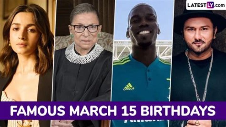 March 15 Birthdays | Famous Birthdays