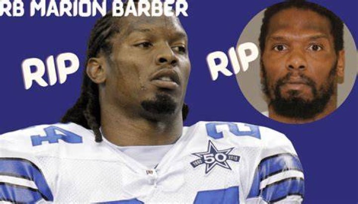 
Marion Barber Obituary, What was Marion Barber Cause of Death? 