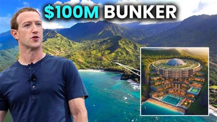 Mark Zuckerberg is reportedly building a $100 million bunker in Hawaii