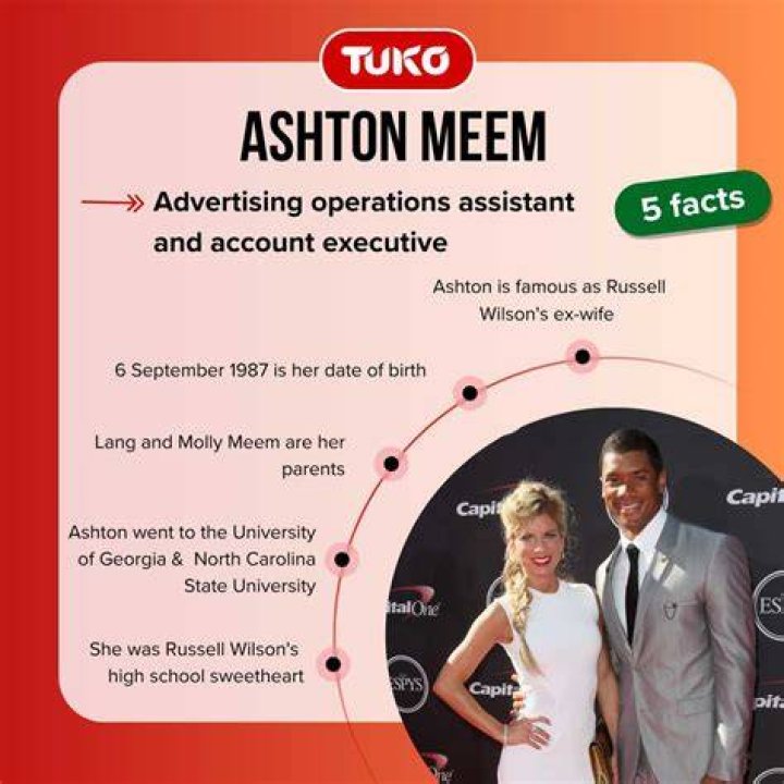 
Meet Russel Wilsons Ex Wife Ashton Meem – Who Is She Married To Now? 