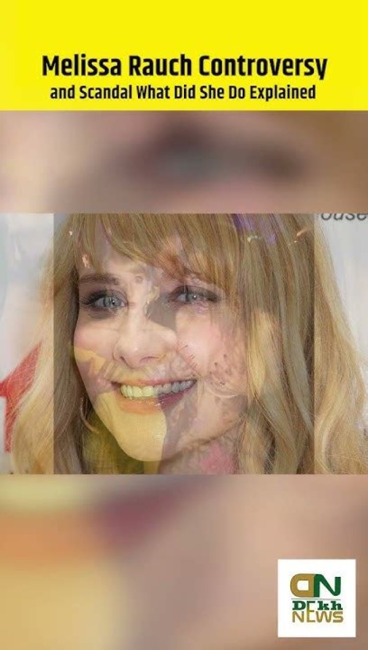 
Melissa Rauch Controversy And Scandal: What Did She Do? 