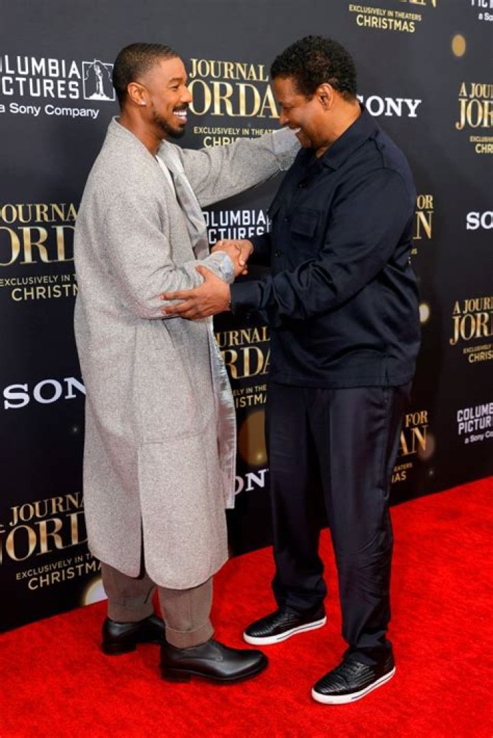 “Michael B. Jordan & Denzel Washington premiere ‘A Journal for Jordan'” links