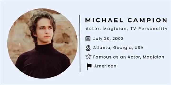 Michael Campion Height, Weight, Net Worth, Age, Wiki, Who, Instagram, Biography