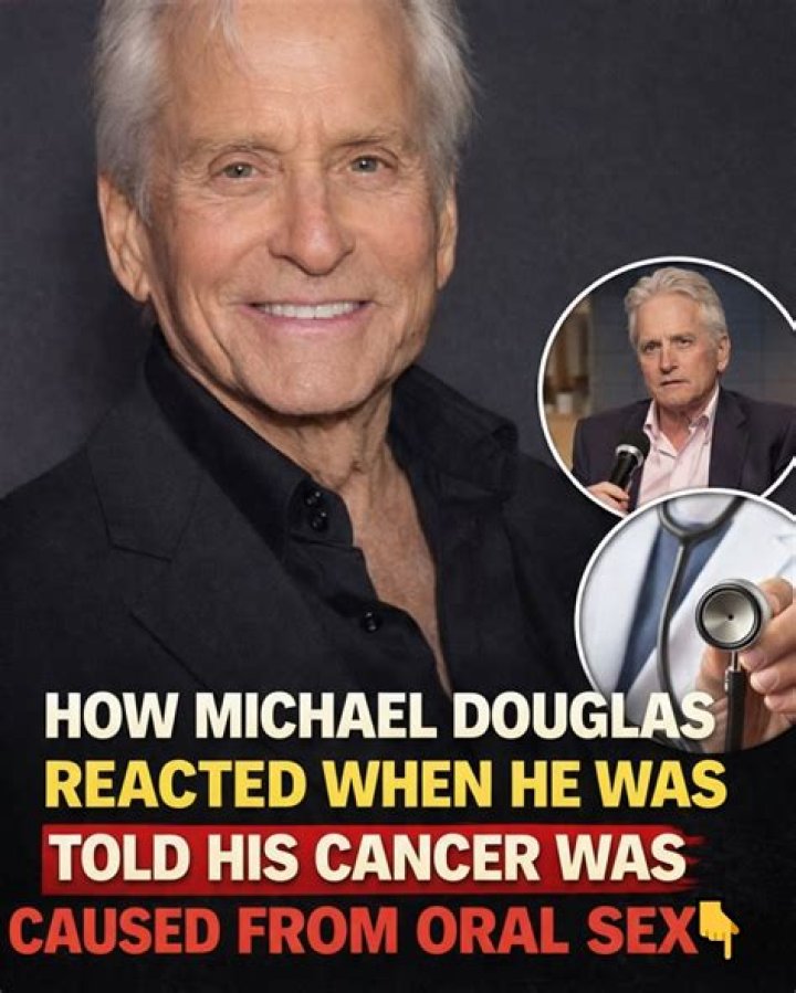 Michael Douglas says his throat cancer was caused by HPV, not smoking