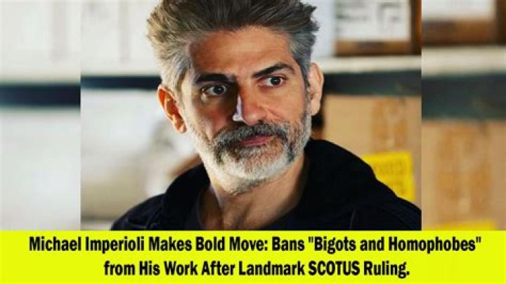 Michael Imperioli slams the SCOTUS ruling legalizing LGBTQ discrimination