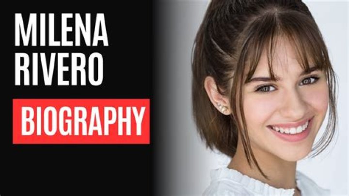 Milena Rivero - Age, Family, Bio