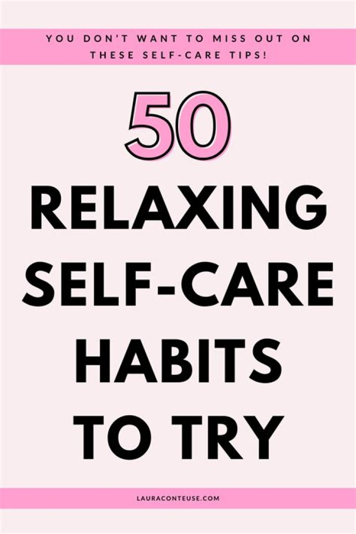 
Mindful habits to adopt for self-care 