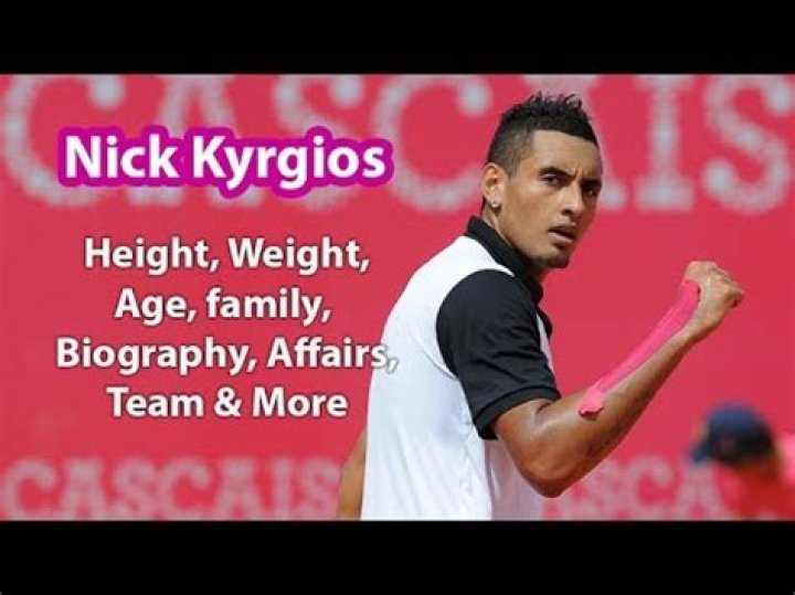 Nick Kyrgios height and weight