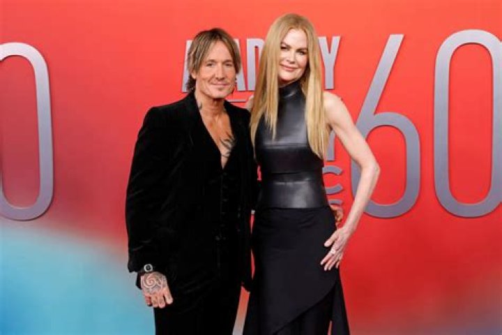 Nicole Kidman and Keith Urban seen arriving at Giorgio Armani Prive show during Haute Couture Week in Paris
