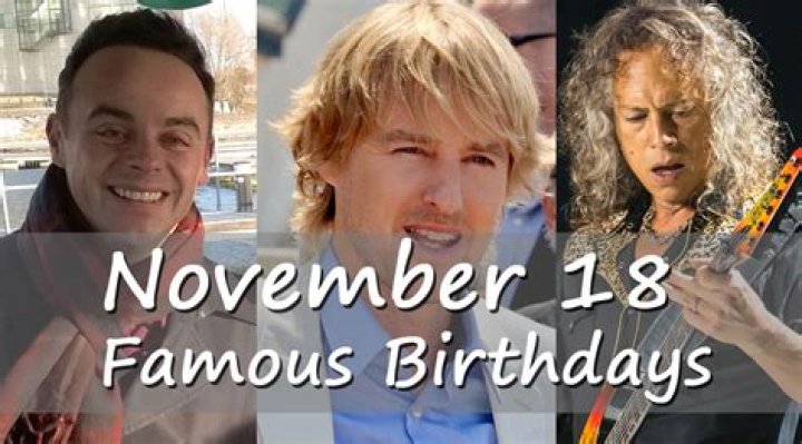 November 18 Birthdays | Famous Birthdays