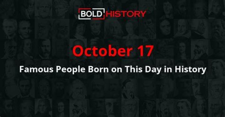 October 17 Deaths | Famous Birthdays