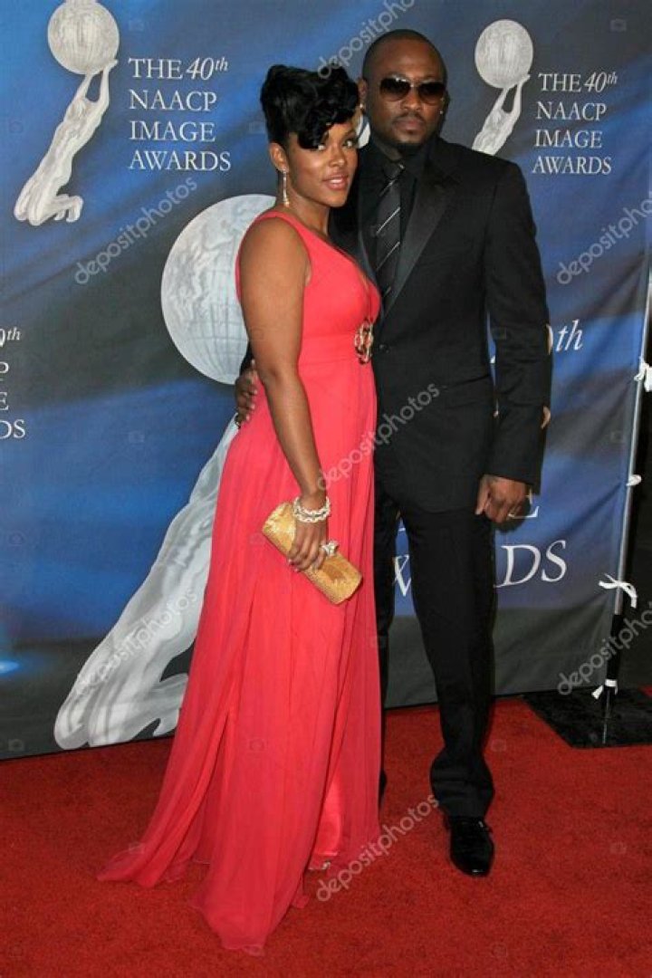 Greg Kelly Omar Hashim Epps with wife