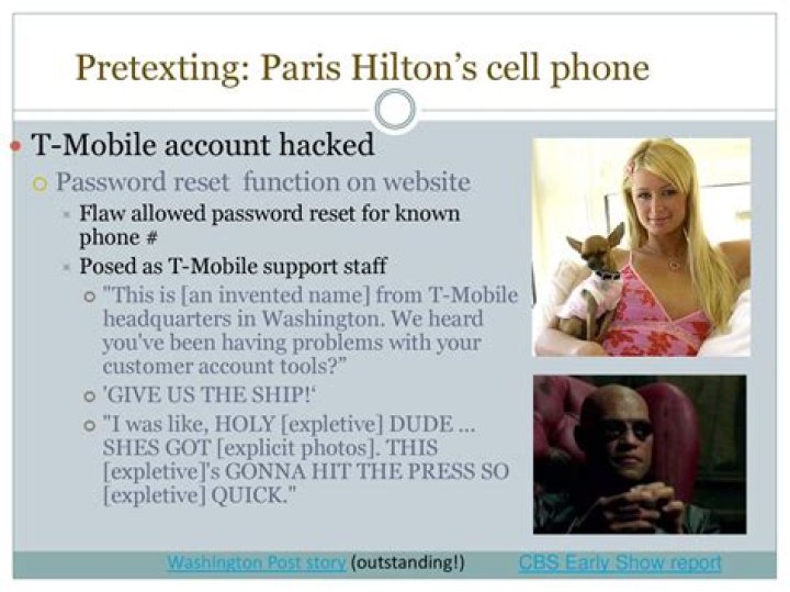 Paris Hilton’s Gmail account hacked; Paris stands in puke