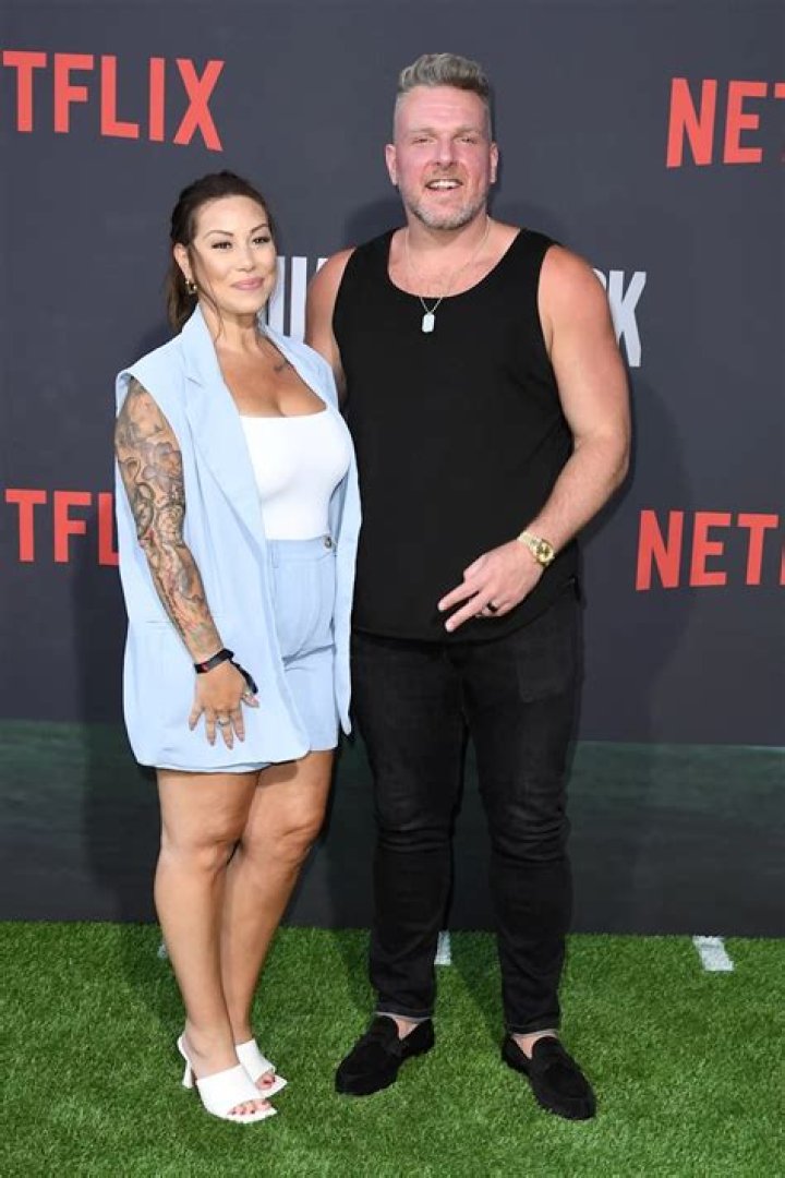 Pat McAfee is married to his wife Samantha McAfee since 2020