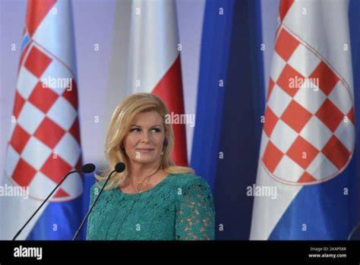 President of Croatia, Kolinda Grabar-Kitarović cant keep to herself over Croatia win in FIFA! Read about it here!