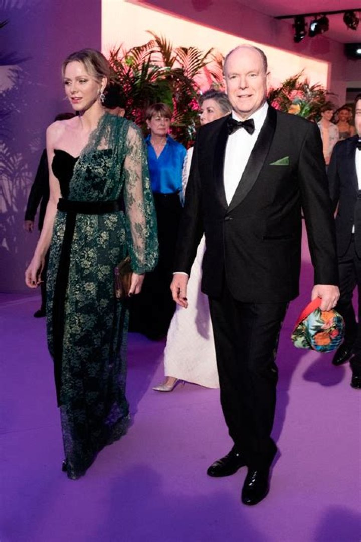 Prince Albert II and Princess Charlene of Monaco attend National Day celebrations