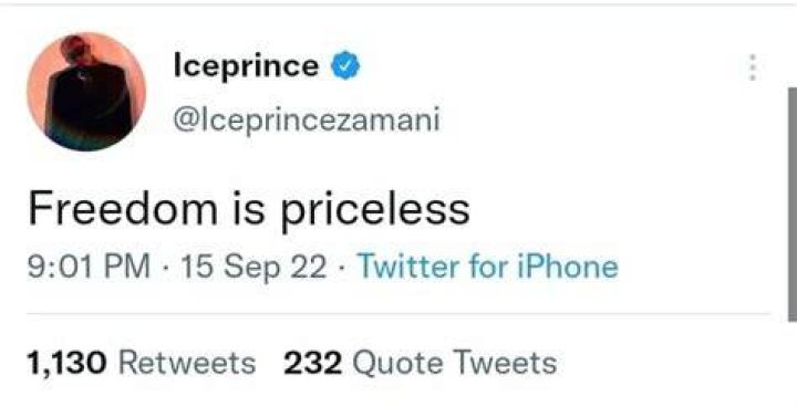 
Rapper Ice Prince Breaks Silence Following Release From Prison, Shares Deep Message 