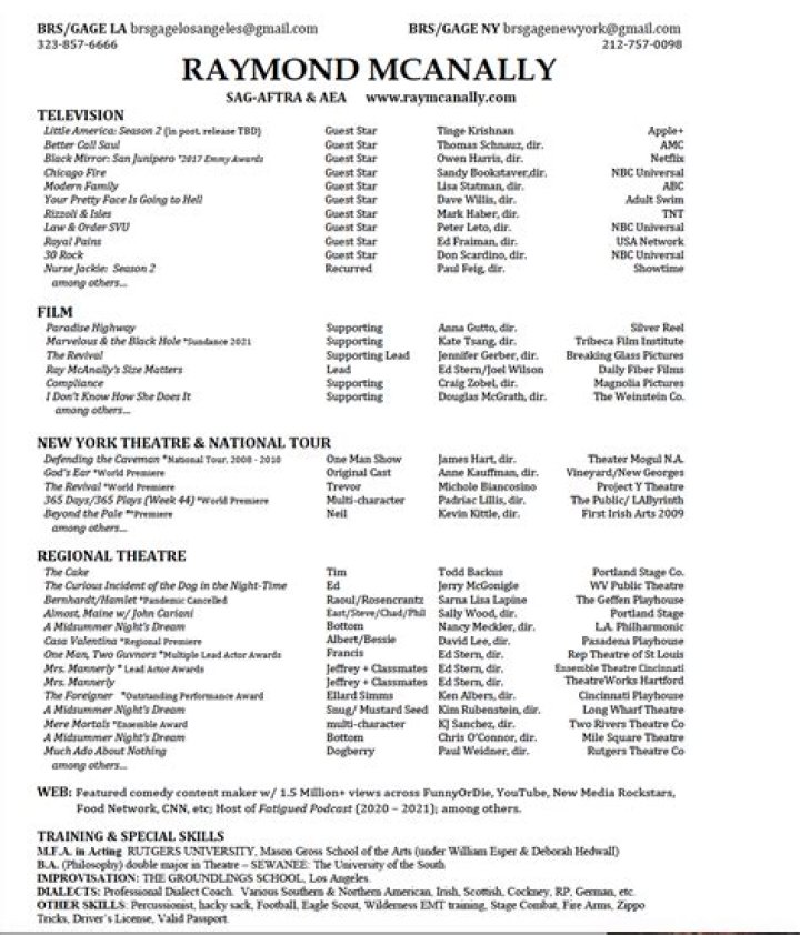 Raymond McAnally Bio (Wiki) 