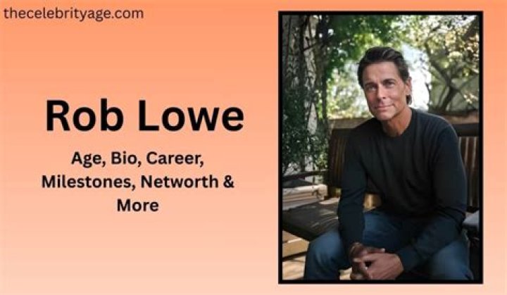 Rob Lowe - Age, Family, Bio
