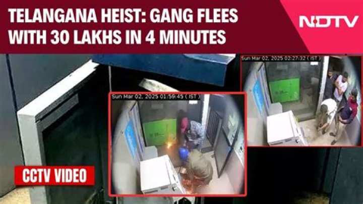 
Robber blackens CCTV, blasts ATM to rob Rs 11 lakh 