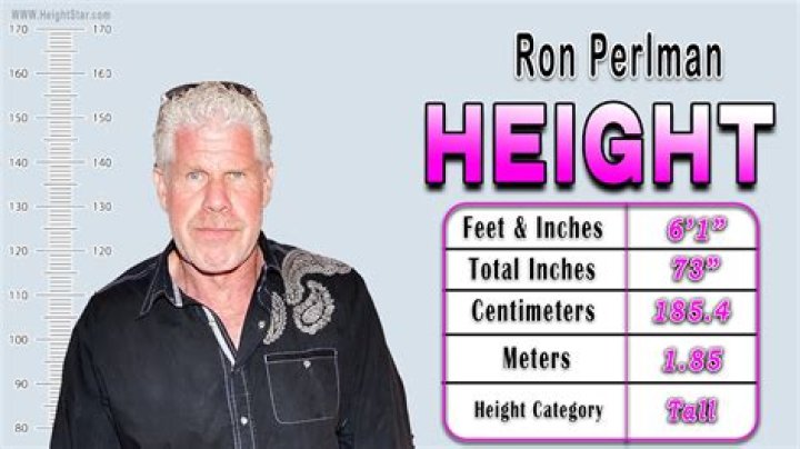 Ron Perlman height: How tall is Ron Perlman?