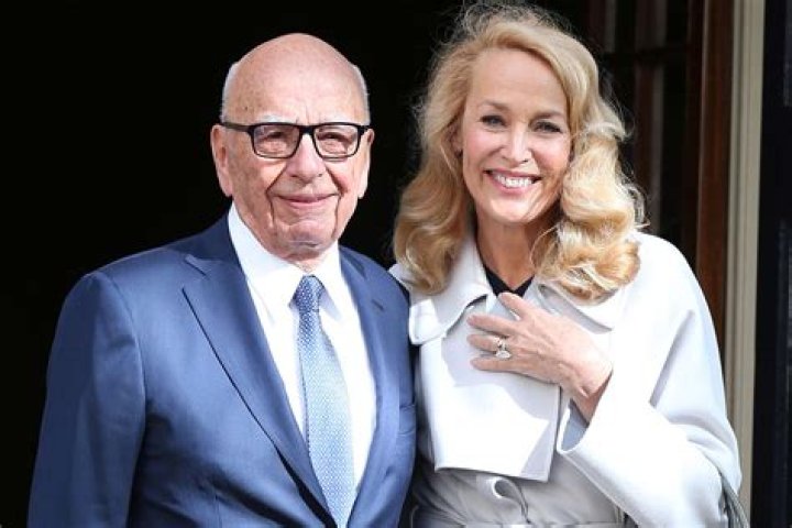 Rupert Murdoch and wife Jerry Hall arrive at the 2019 Vanity Fair Oscar Party held at the Wallis Annenberg Center for the Performing Arts on February 24, 2019 in Beverly Hills, Los Angeles, California, United States. (Photo by Xavier Collin/Image Press Ag