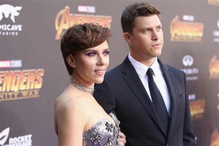 Scarlett Johansson is red-carpet official with Colin Jost at the ‘Avengers’ premiere