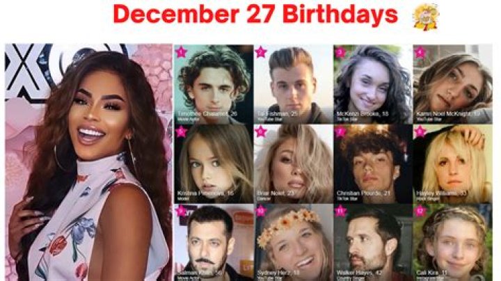 Scientists Born December 27 | Famous Birthdays